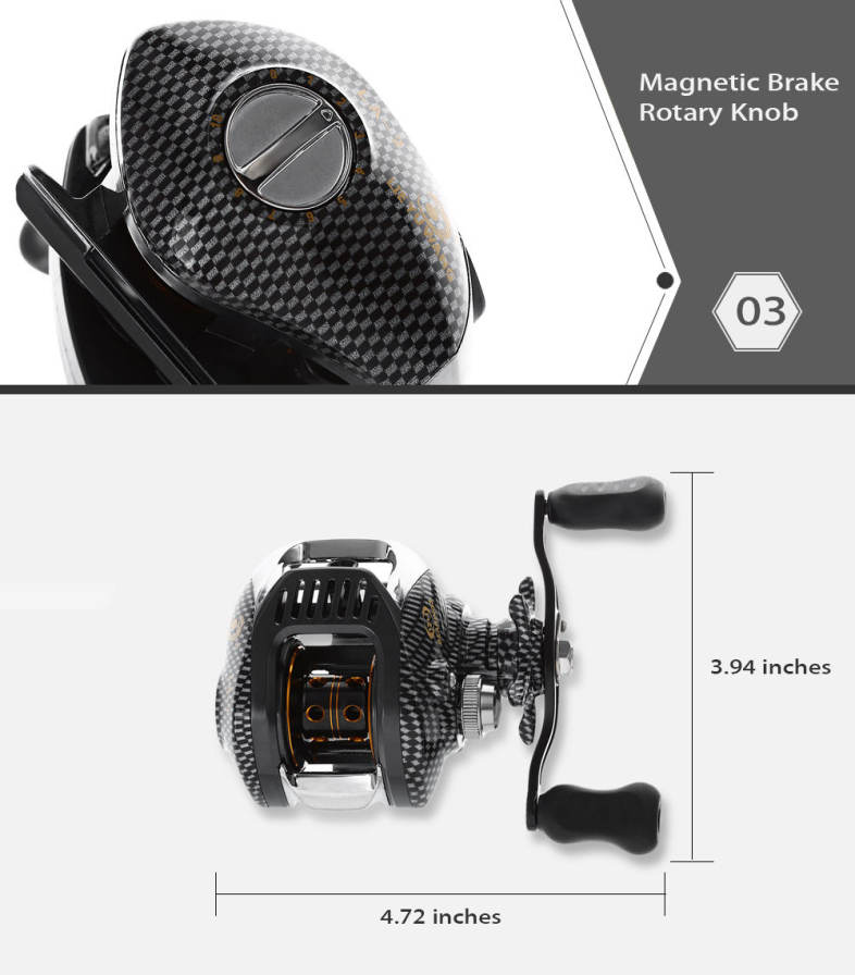 LIE YU WANG LA 13 Bearings Water Drop Wheel