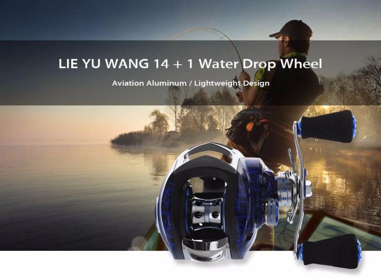 LIE YU WANG High Quality 14   1 Bearings Water Drop Wheel