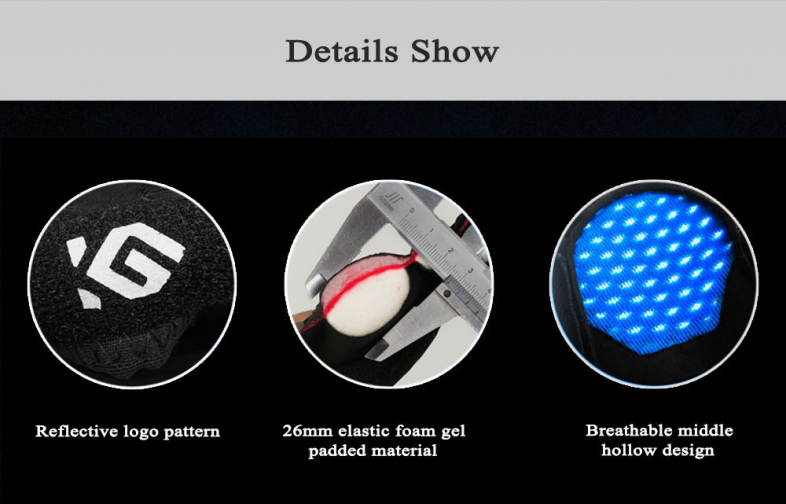 CoolChange Mountain Bike Back Seat Cushion Cover Sponge Bicycle Equipment
