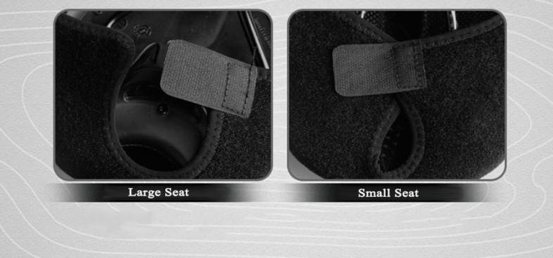 CoolChange Mountain Bike Back Seat Cushion Cover Sponge Bicycle Equipment