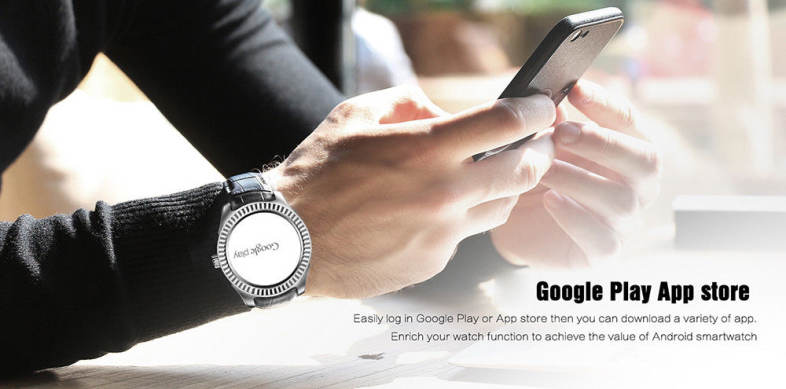 DTNO.I D7 3G Smartwatch Phone 1.3 inch Android 4.4 MTK6572 1.2GHz Dual Core 1GB RAM 8GB ROM Bluetooth 4.0 Heart Rate Measurement NFC IP65 Waterproof