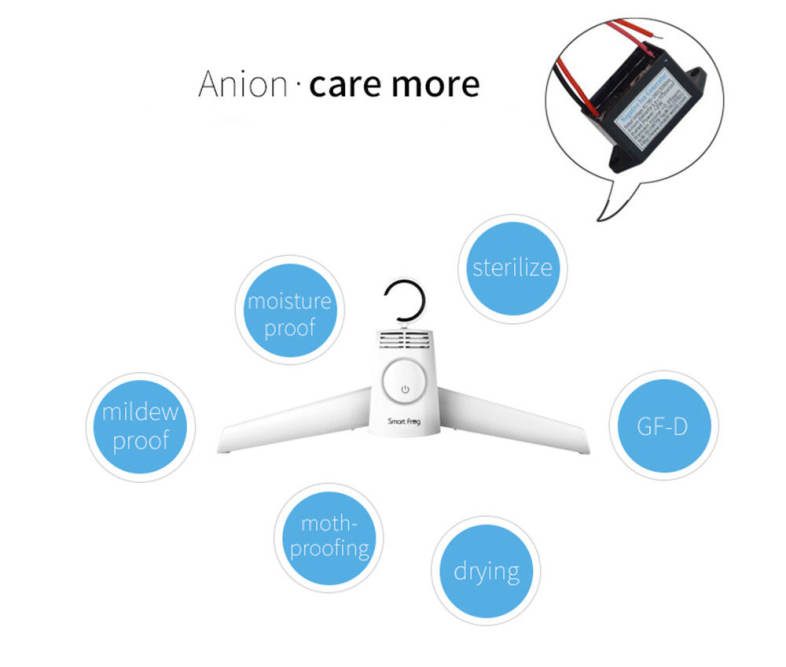 Smart Frog 2 in1 Electric Shoes Dryer Clothing Drying Hanger