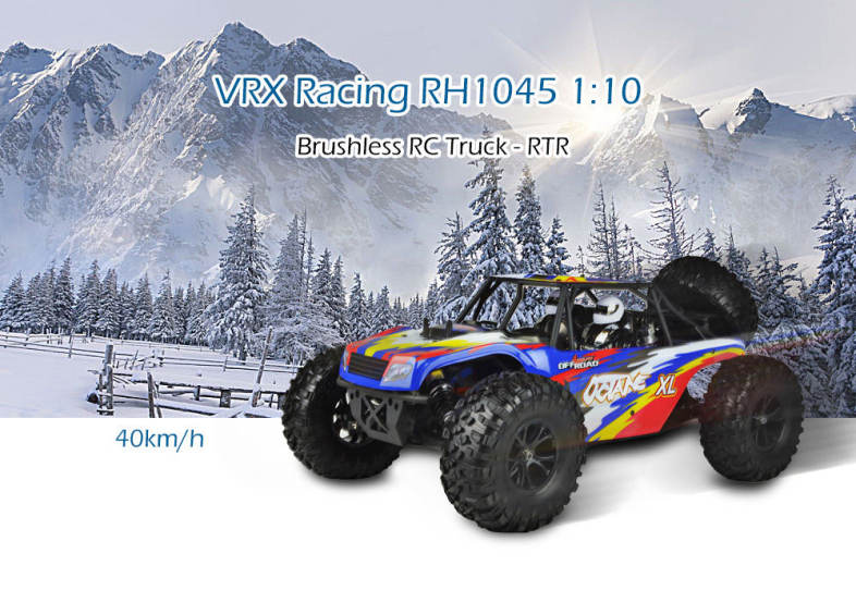 VRX Racing RH1045 1:10 Brushless RC Truck RTR 40km/h / Rear Axle Design