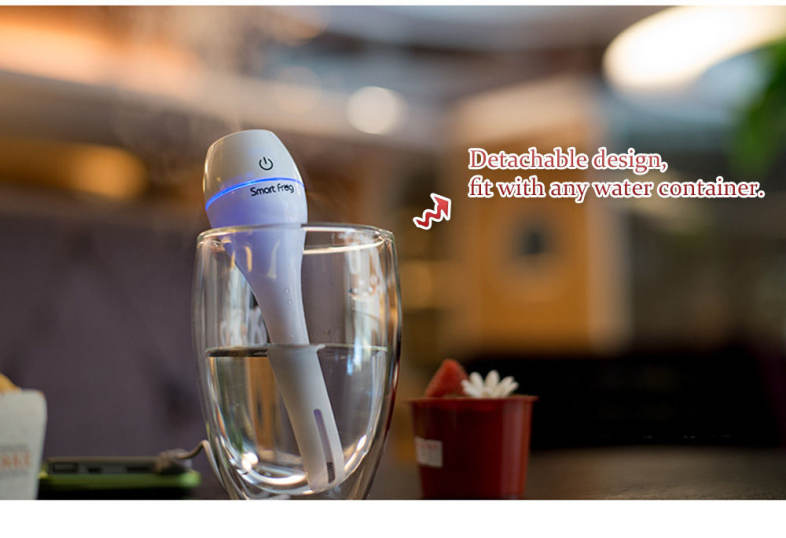 Smart Frog Portable Ultrasonic Mini Car Desktop Air Humidifier