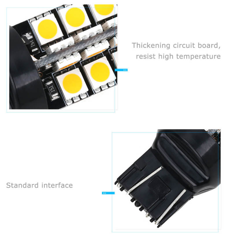 SCOE T20 30B 30SMD LED Two-filament Stop Light