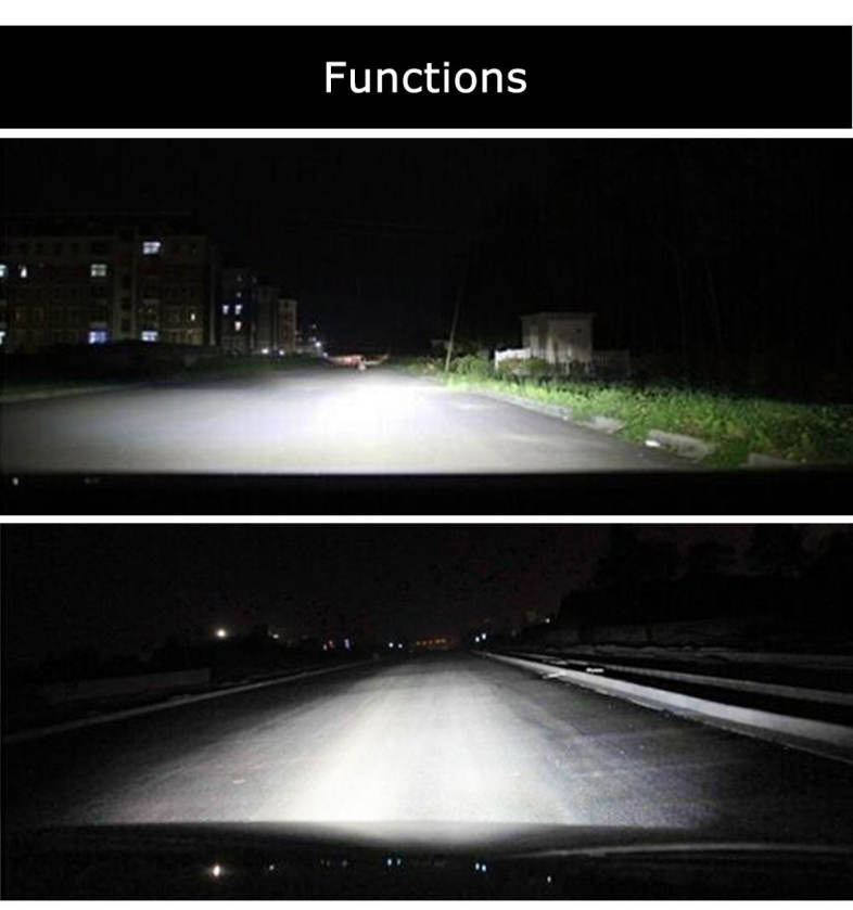 2pcs CBI H11 35W Car LED Headlight DC 12V 3200LM Auto Lighting Headlamp