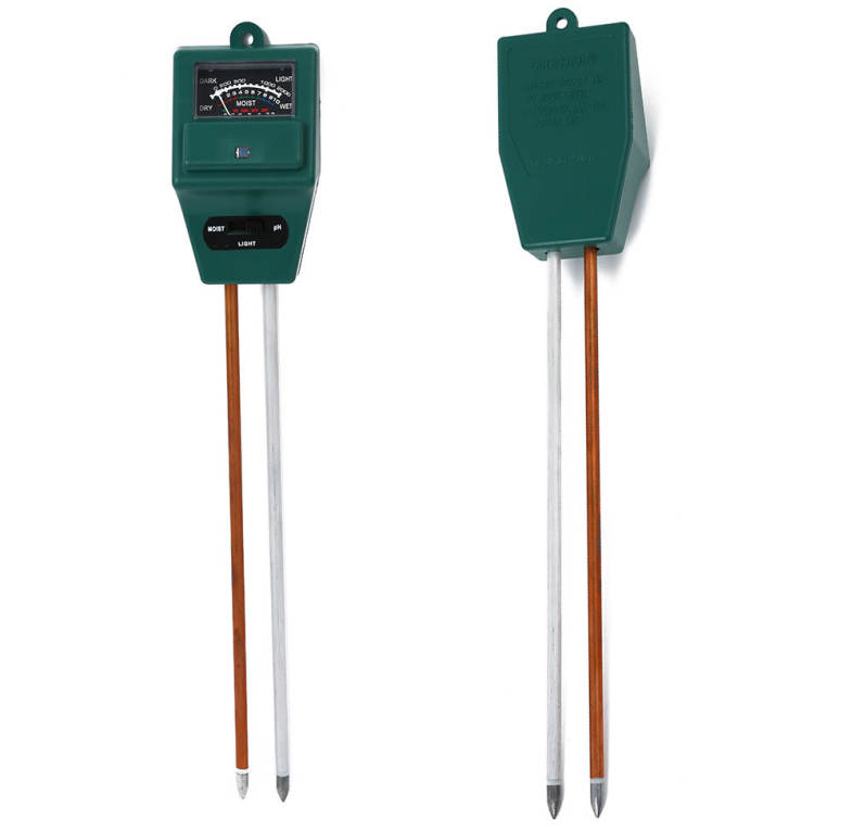 Soil Hygrometer Plant Flowers pH Tester Moisture Light Meter