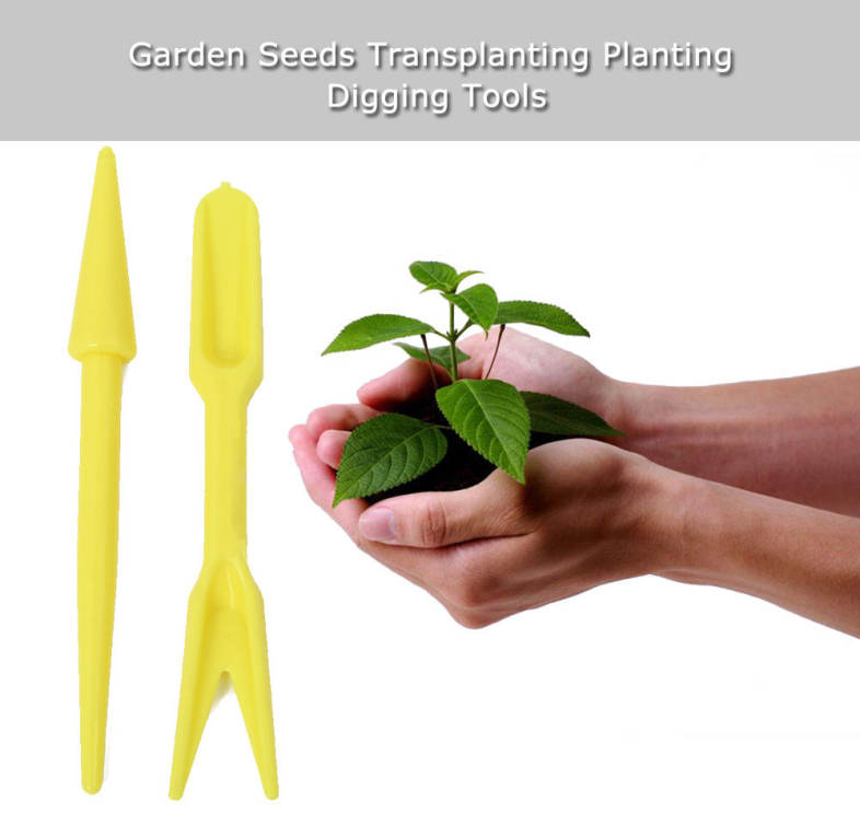 2pcs Mini Garden Bonsai Flower Planting Digging Seedling Tools