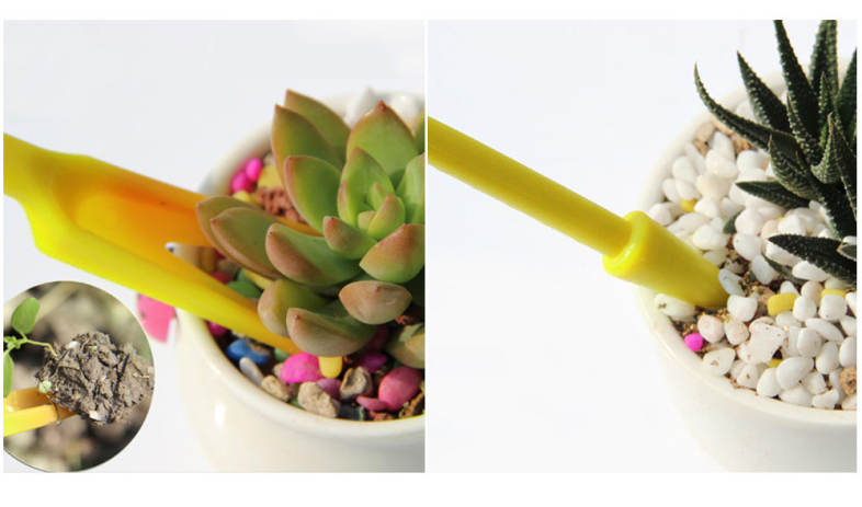 2pcs Mini Garden Bonsai Flower Planting Digging Seedling Tools