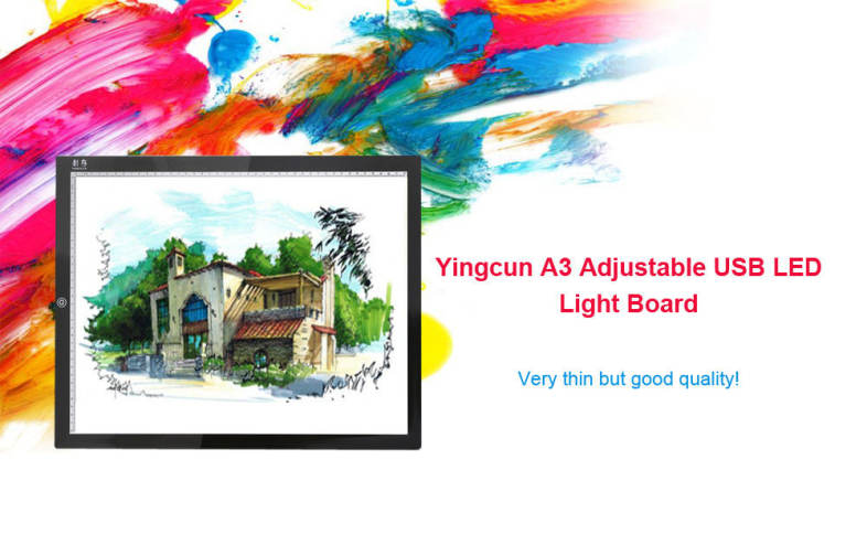 Yingcun RH - A3 Adjustable USB LED Light Board