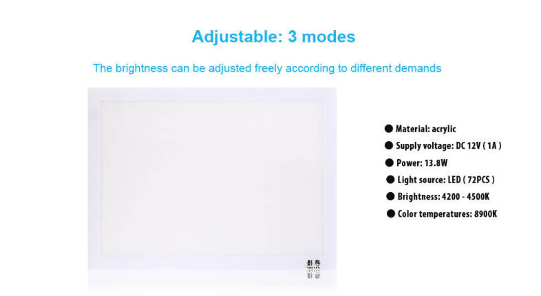Yingcun RH - A4B A4 Plus Adjustable USB LED Light Board
