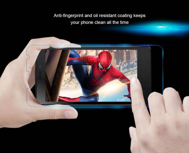 OCUBE Tempered Glass Screen Protective Film for Oukitel U7 Plus Ultra-thin 0.26mm 2.5D 9H Explosion-proof Protector