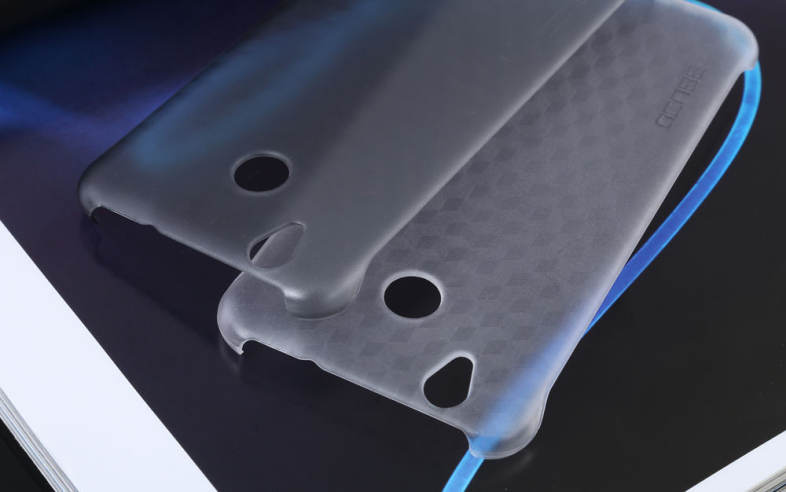 OCUBE Transparent PC Phone Back Case for Oukitel U7 Plus Ultra Thin Mobile Protector