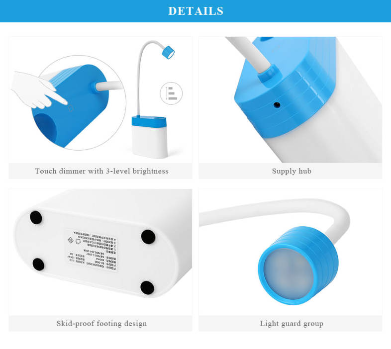 USB Multipurpose Rechargeable Eye-protection Table Lamp
