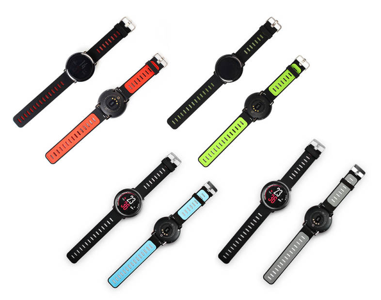 22mm Smart Watch Silicone Sports Wristband for Xiaomi HUAMI AMAZFIT