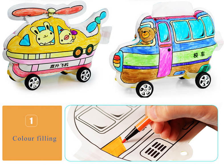Graffiti Painting Educational DIY Toy for Children