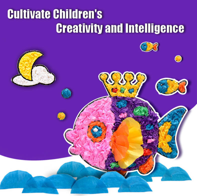 Sticky Painting Educational DIY Toy for Children