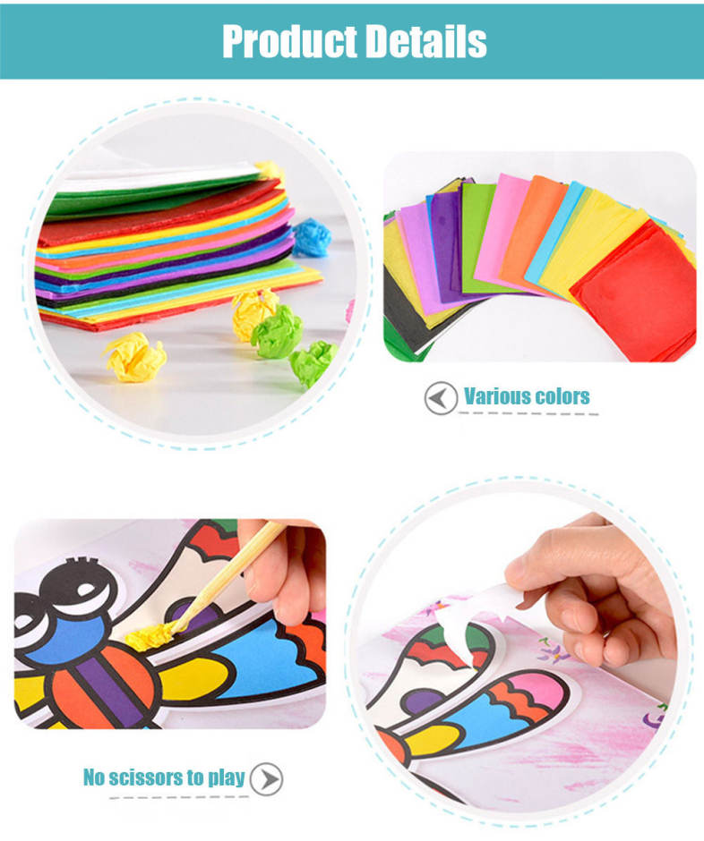 Sticky Painting Educational DIY Toy for Children