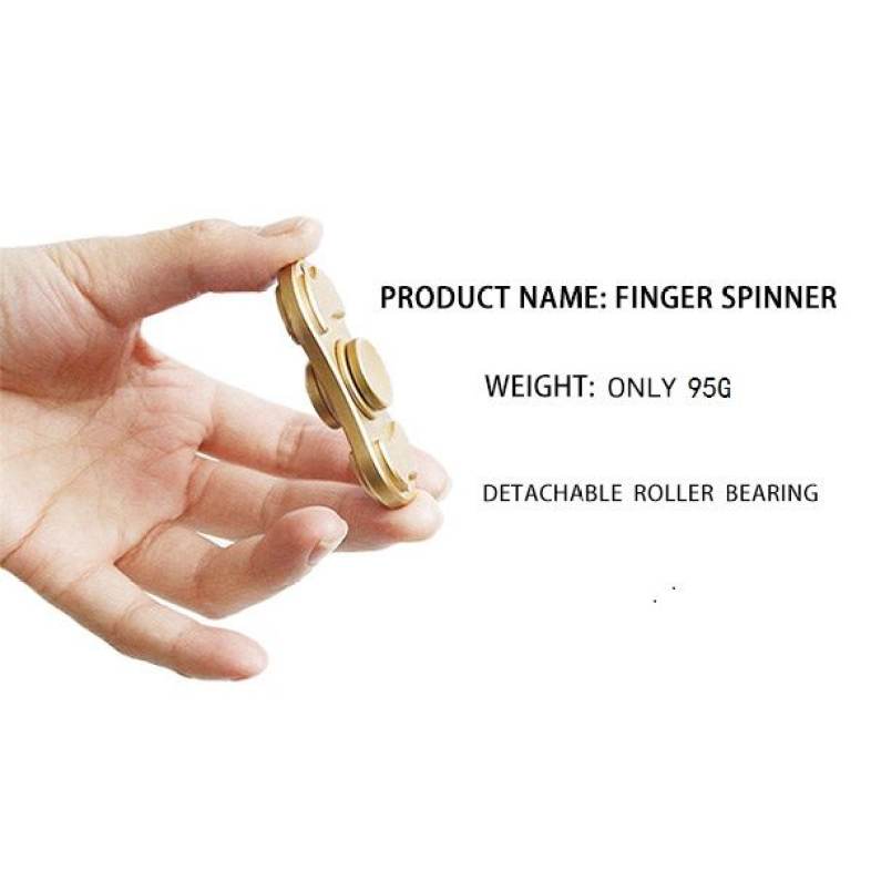 4 Min Rotating Anti Stress Toys Copper Finger Gyro