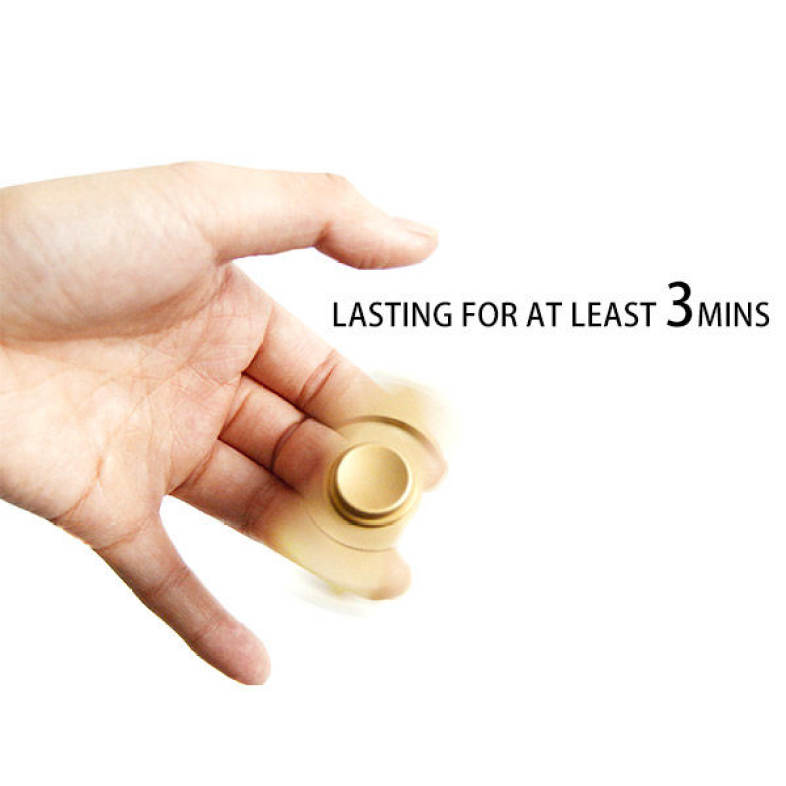 4 Min Rotating Anti Stress Toys Copper Finger Gyro