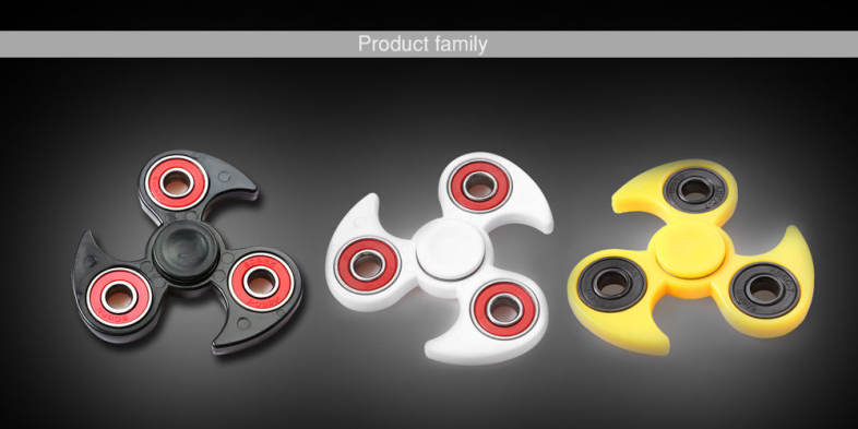 Fly-wheel Gyro Fidget Spinner Stress Reliever Pressure Reducing Toy for Office Worker