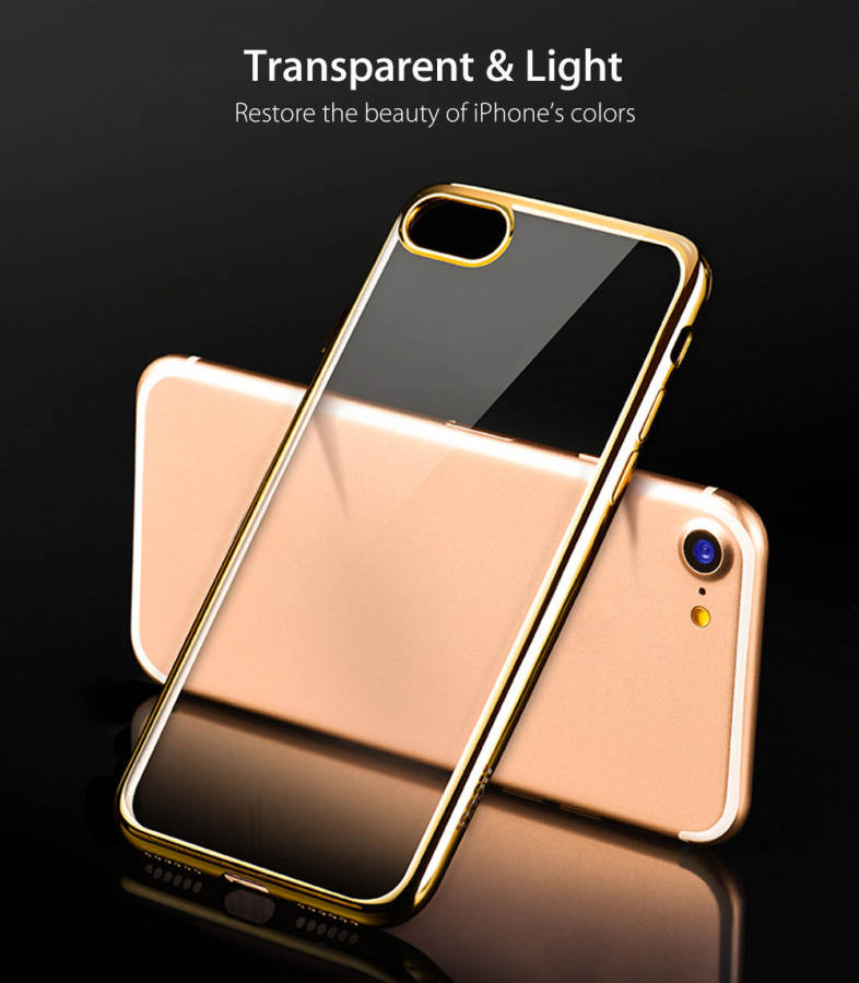 HOCO Ultra Slim Electroplate Plating TPU Case for iPhone 7