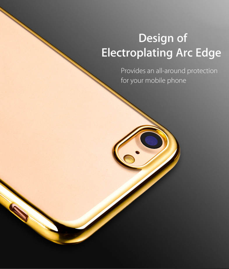 HOCO Ultra Slim Electroplate Plating TPU Case for iPhone 7