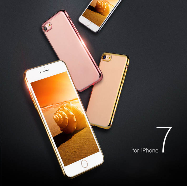 HOCO Ultra Slim Electroplate Plating TPU Case for iPhone 7