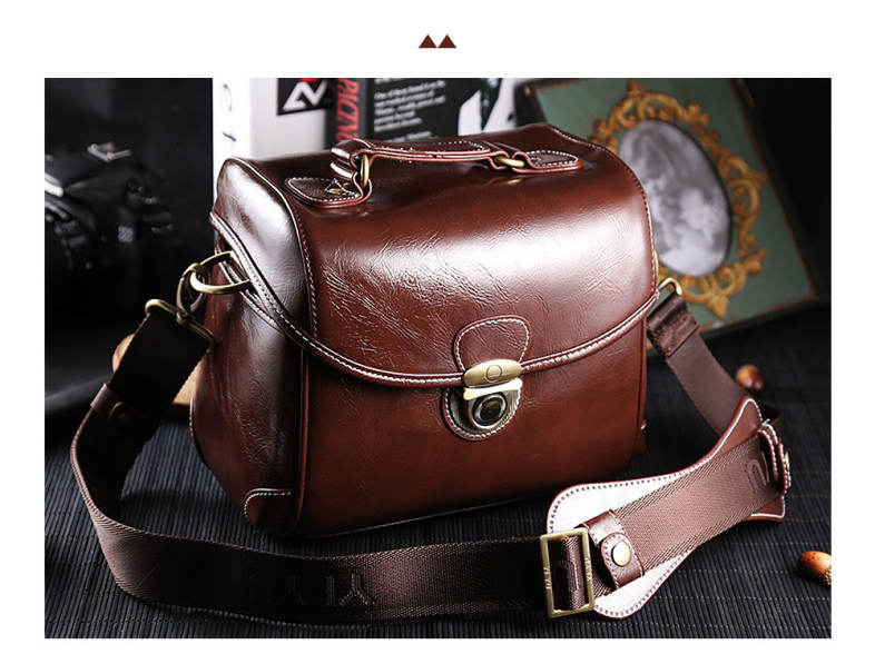 Retro Color DSLR Camera Photography Handbag Shoulder Bag