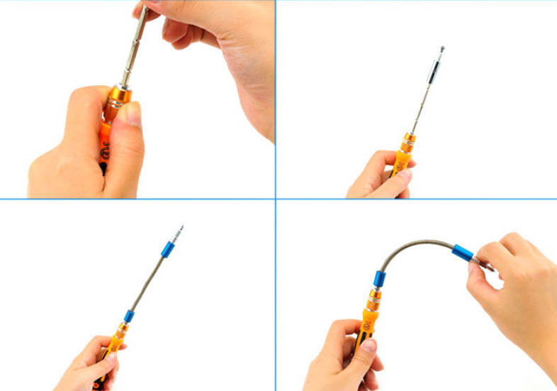 Jakemy JM-8125 58 in 1 Screwdriver Set for Telecommunication / Electrician