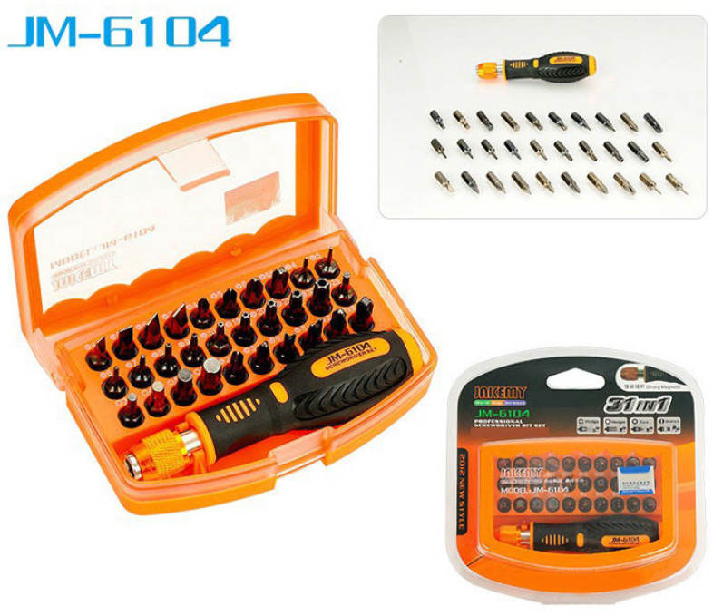 JAKEMY JM-6103 31 in 1 Screwdriver Set Disassembled Tool