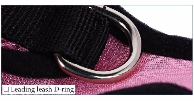 Kimpets Pet Harness Soft Mesh Dog Cat Collar Leash Strap Vest