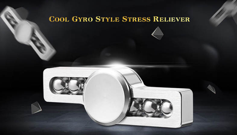 Stress Relief Toy Metal Balls Gyro Finger Spinner