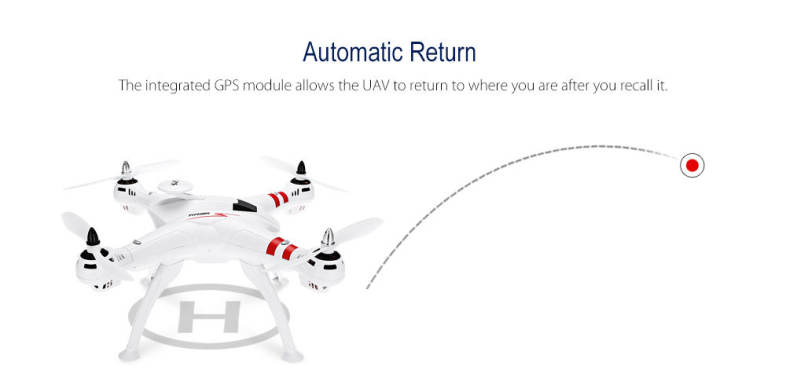 BAYANGTOYS X16 GPS Brushless RC Quadcopter RTF Geomagnetic Headless Mode / Altitude Hold / Automatic Return