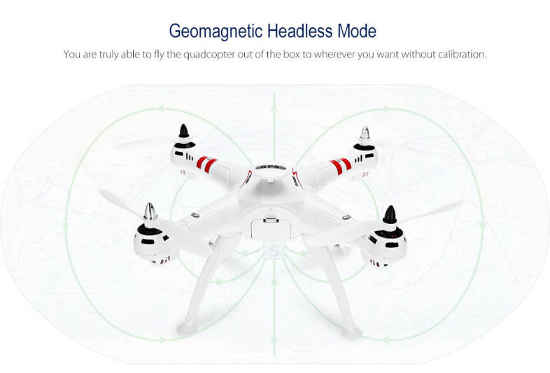 BAYANGTOYS X16 GPS Brushless RC Quadcopter RTF Geomagnetic Headless Mode / Altitude Hold / Automatic Return