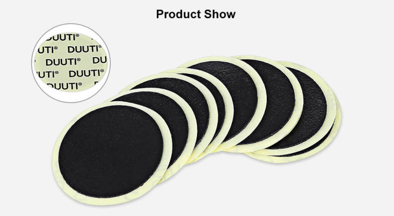 DUUTI 10pcs Bike Inner Tire No-glue Adhesive Tube Patch Bicycle Repairing Tool