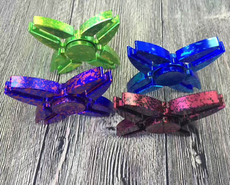 Four Leaves Dart Shape Focus Toy Fidget Spinner