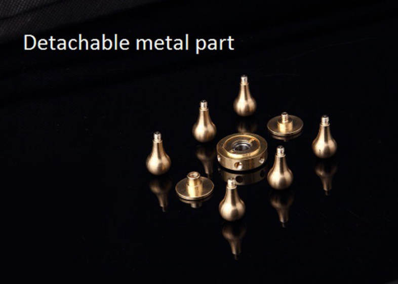 Stress Relief Toy Metal Rudder Fidget Spinner
