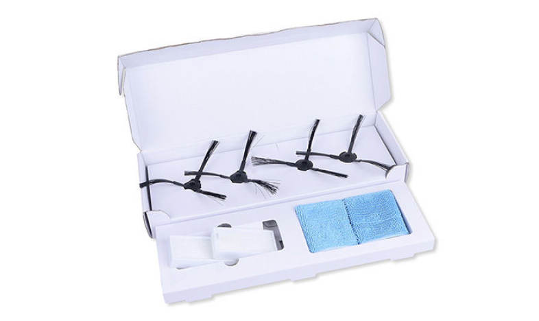 Professional Robot Vacuum Cleaner Accessories Set for  ILIFE V5 V5S X5 4PCS Side Brush   2PCS Rag   2PCS HEPA