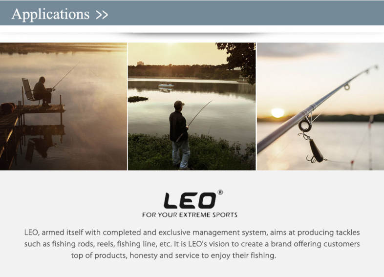 LEO Outdoor Fishing Spinning Reel Rod Kit Set with Fish Line Lures Hooks Bag