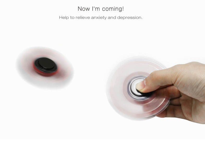 Trilateral Pattern ABS Hand Spinner Steel Bearings Finger Toy Stress Reliever Anxiety Reducer
