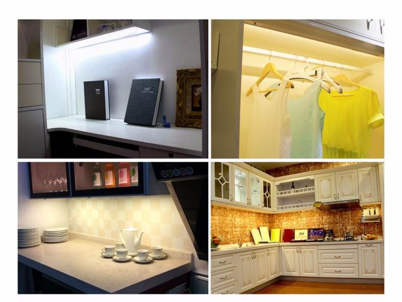 Household LED Rectangle Night Light Reading Lamp