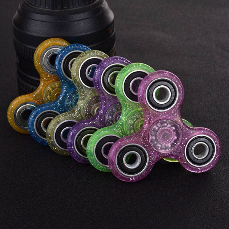 EDC Focus Toy Finger Gyro Stress Relief Plastic Fidget Spinner