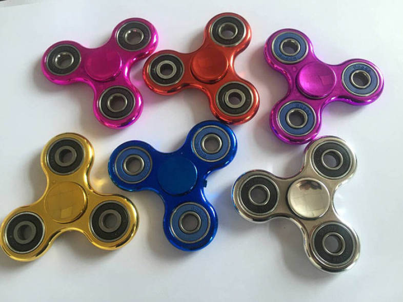 Plastic Finger Gyro Stress Relief Toy EDC Fidget Spinner