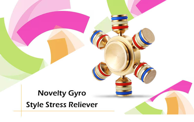 Alloy Fidget Spinner Funny Stress Reliever Relaxation Gift