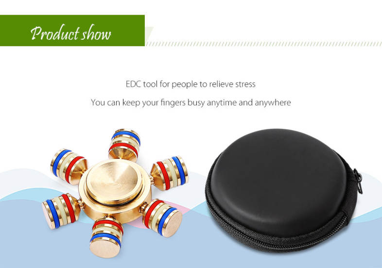 Alloy Fidget Spinner Funny Stress Reliever Relaxation Gift