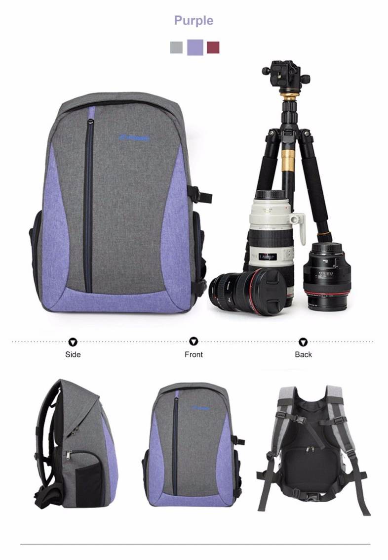 PROWELL DC21439 DSLR Camera Photography Backpack