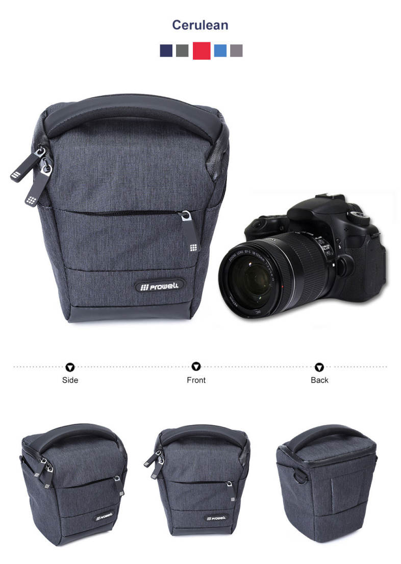 PROWELL DC22009B DSLR Camera Photography Handbag Shoulder Bag
