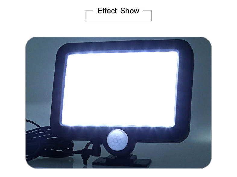 Solar Human Body Sensor Outdoor Wall Lamp