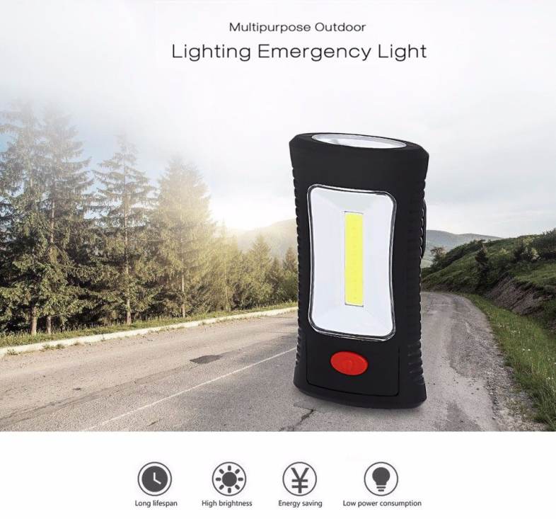Multipurpose LED Outdoor Lighting Flashlight